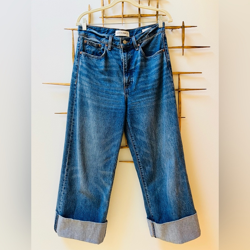Aritzia / Denim Forum Blue Ankle Jeans